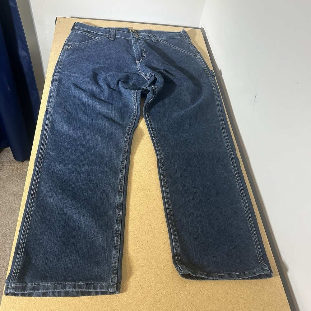Lee Straight Leg Carpenter Men's Denim Jeans Loose Fit 34x29 2887991 NWT